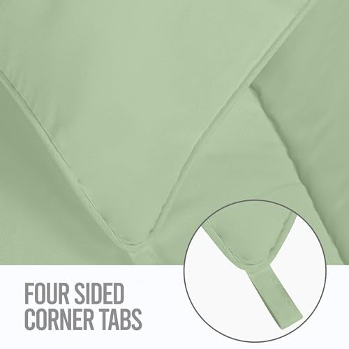 Utopia Bedding Comforters Queen Size, All Season Duvet Insert, Down Alternative Box Stitched Bed Comforter with Corner Tabs, Machine Washable (White)