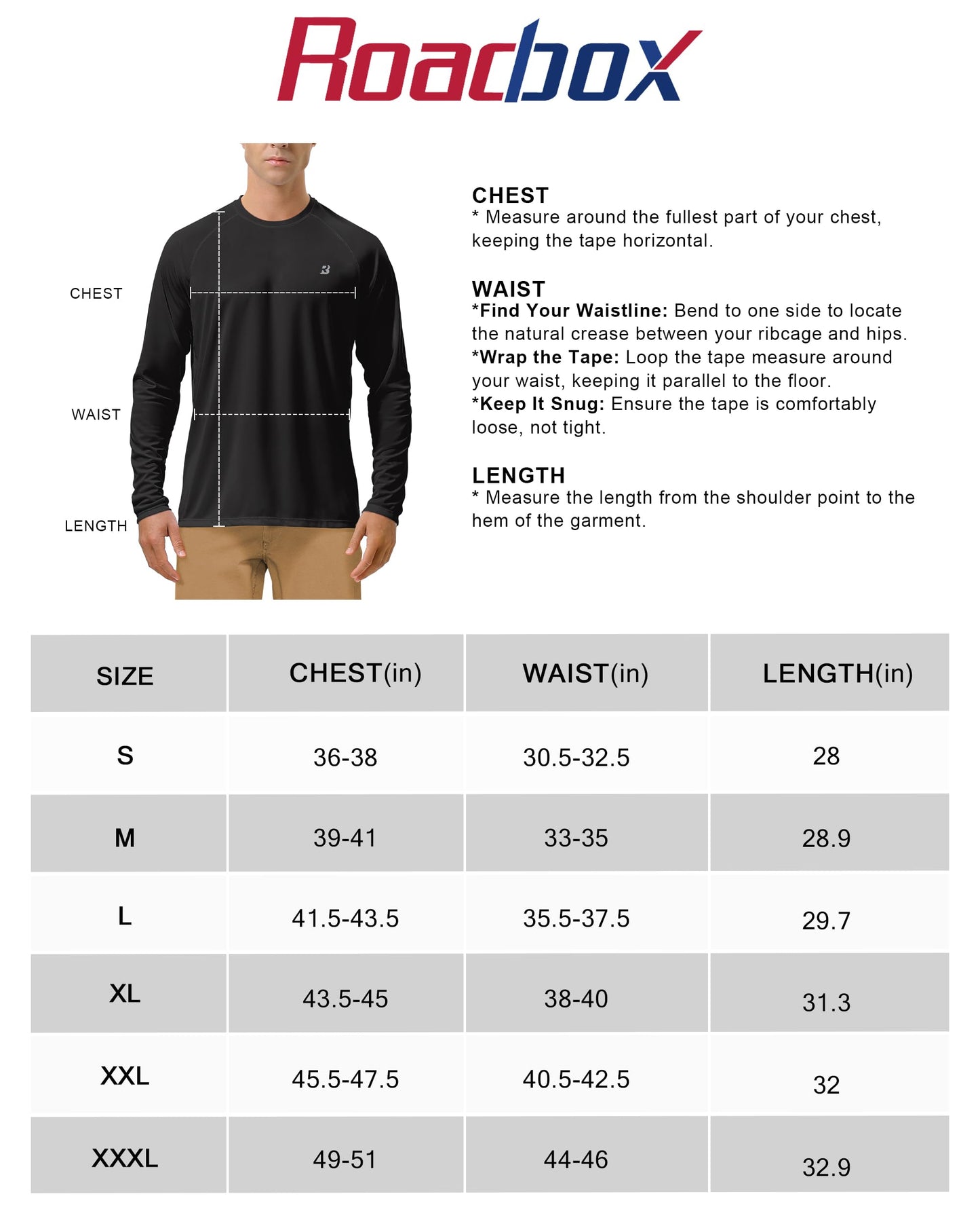 Roadbox Men's Sun Protection Swim Shirts Long Sleeve, UV UPF 50+ T-Shirt Quick Dry, Athletic Rash Guard for Watersport Fishing Hiking Workout Dark Gray