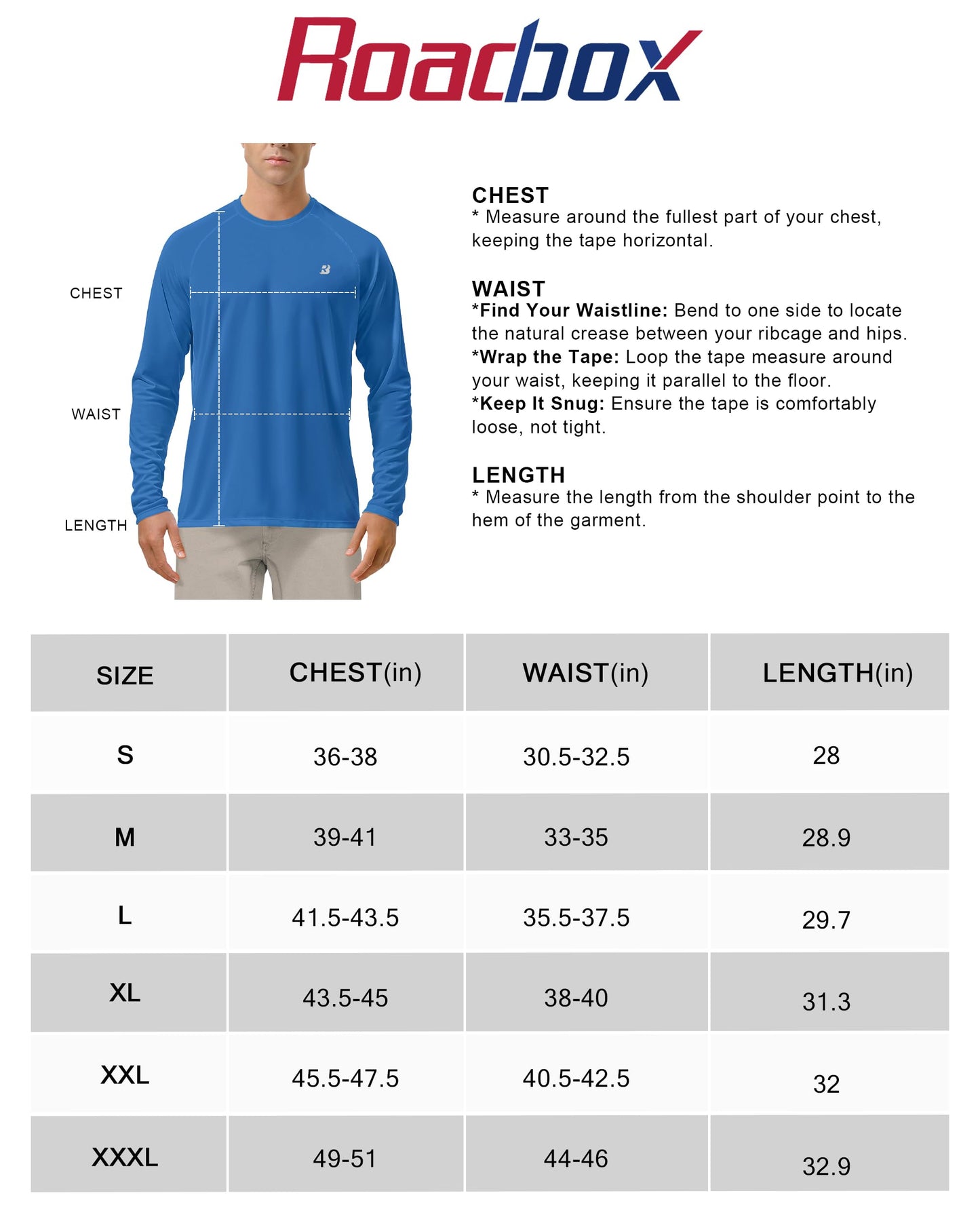 Roadbox Men's Sun Protection Swim Shirts Long Sleeve, UV UPF 50+ T-Shirt Quick Dry, Athletic Rash Guard for Watersport Fishing Hiking Workout Dark Gray