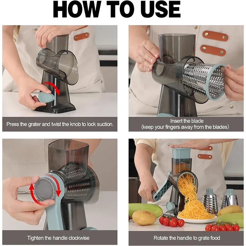 Easy Kitchen Grater Trio