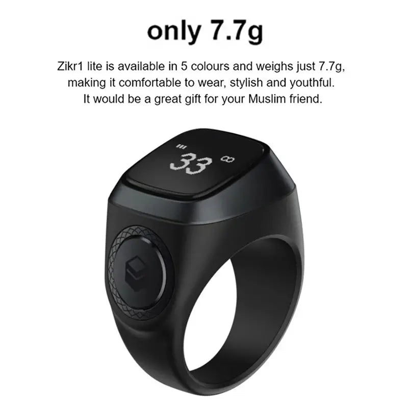 Smart Prayer Ring for Muslims