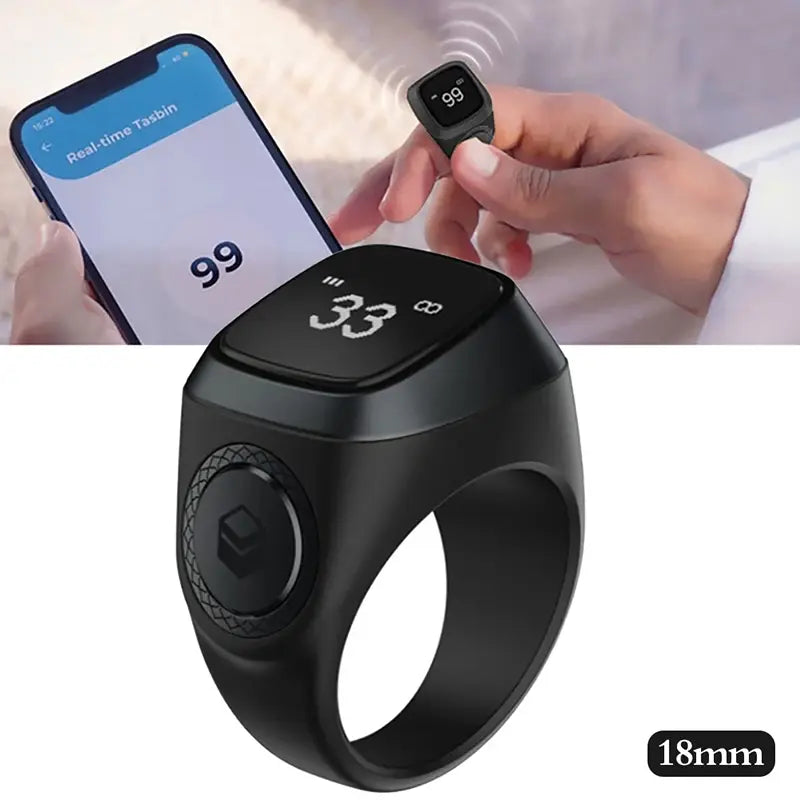 Smart Prayer Ring for Muslims