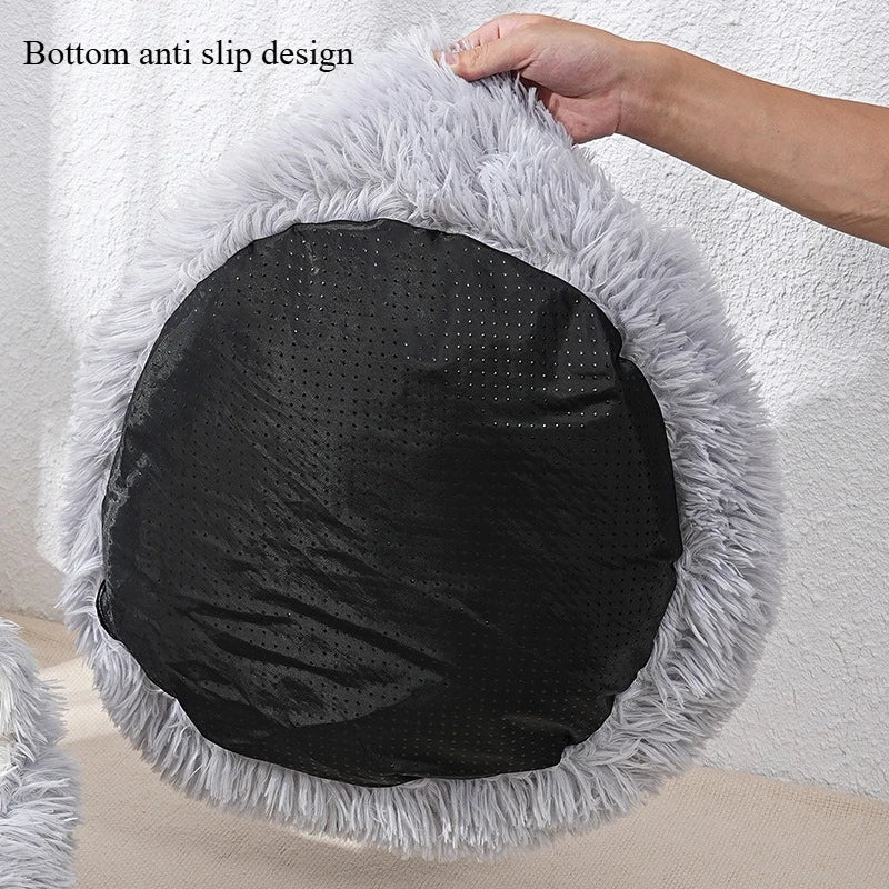 Cozy Striped Pet Nest